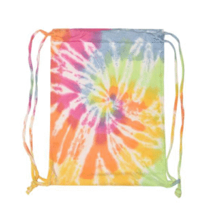 Tie-Dyed Drawstring Backpack