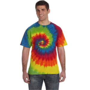 Multi-Color Tie-Dyed T-Shirt
